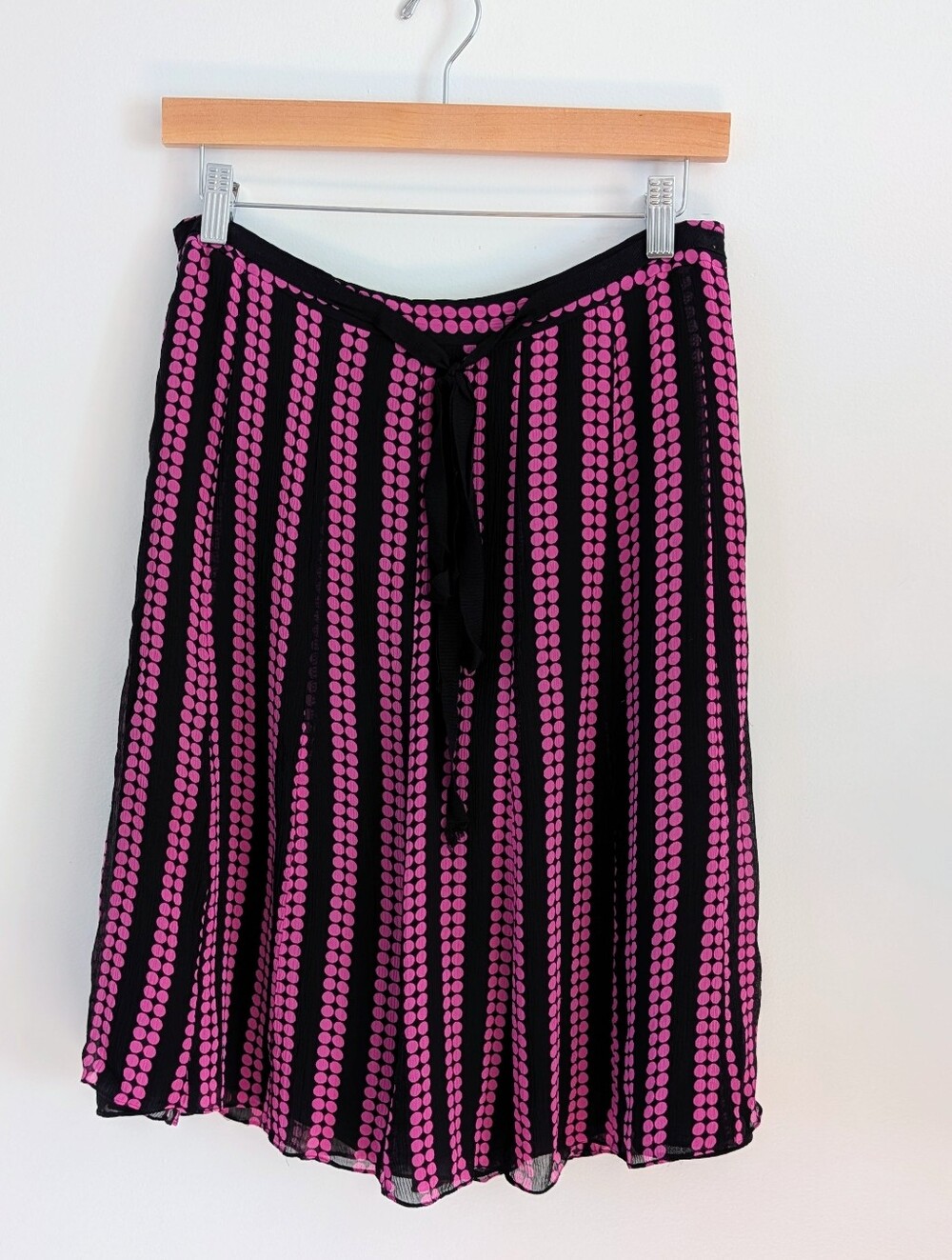 JohnPaulRichard Vintage Silk Polkadot Skirt - 12